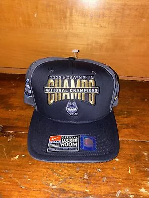 Connecticut Huskies Champions Hat Mens Nike Official Locker Room 2023 (w4) • $23.60