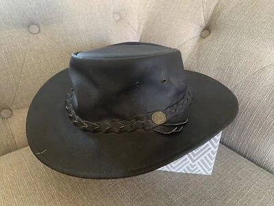 £20 • Buy The Australian Bush Hat Company  Vintage - Premium Selection Leather Bush Hat