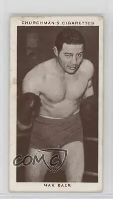 1938 Churchman's Boxing Personalities Tobacco Max Baer #3 • $17.79