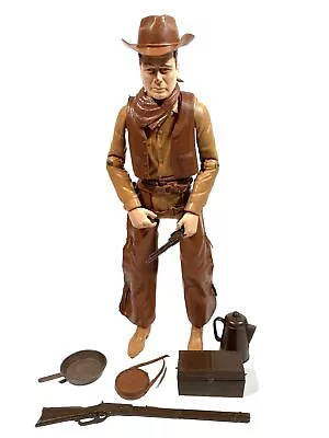 Marx Johnny West Cowboy Action Figure With Accessories 1970’s • $60