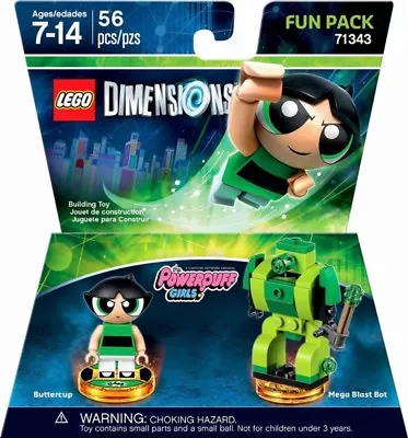 Dimensions LEGO  71343 Powerpuff Girls Buttercups Mega Blast Bot • $19.55