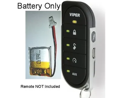 Viper 7857V Rechargeable Battery ORIGINAL Remote Replacement Part 60mAh OEM • $14.98