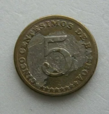 Panama Coin 5 Cents Balboa Copper - Nickel 1968 21.21mm • $0.99