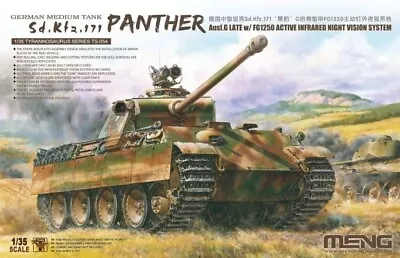 Meng  TS-054 1:35th Panther Ausf.G Late W/ FG1250 Active Infrared Night Vision • £44.25