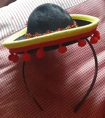 Miniature Sombrero Party Costume Hat • $6.97