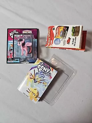 My Little Pony Micro Figure Twilight Sparkle W Comic • $9.75