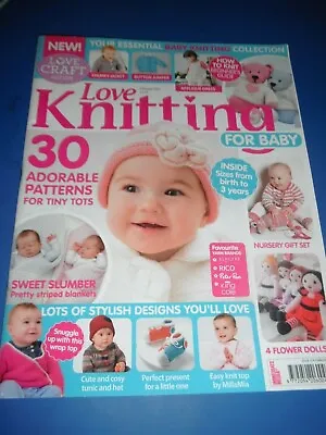 £10 • Buy Love Knitting For Baby Adorable Patterns Blankets Designs Feb 2015 FREE SHIPPING