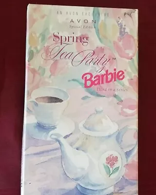 Barbie Avon Special Edition Spring Tea Party 3rd In Series Mattel Vintage 1997 • $15