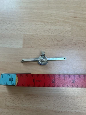 £12 • Buy Royal Marines Brooch Tie Clip Slide Vintage Ww2 Unusual Curios Military