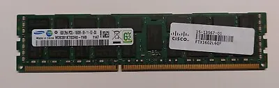 Samsung 8GB DDR3 1333 PC3L-10600R 1.35V Registered ECC RAM M393B1K70DH0-YK9 • $23
