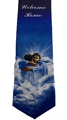 $17.99 • Buy Steven Harris Christian Jesus Necktie Religious Neck Tie Design 37