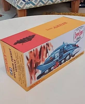 £8 • Buy Dinky 104 SPV Spectrum Pursuit Vehicle Reproduction Box Captain Scarlet
