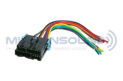 Radio Wiring Wire Harness For Aftermarket Radio Stereo Installation 70-1858 • $10.99