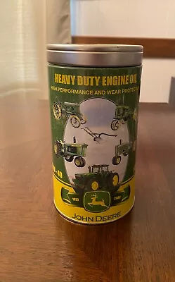 John Deere Tractor Oil Tin Coin Bank  Set Of 3 In Collection • $15