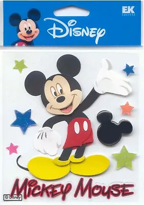 EK SUCCESS Licensed Disney MICKEY MOUSE W/STARS 9pcs 63374 FAST Free Shipping! • $4.85