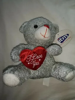 Huggables I Love You Teddy With Tags • £0.99