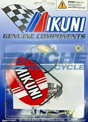 Genuine Mikuni OEM Carburetor Rebuild Kit For Suzuki Quadrunner 500 MK-BST34-207 • $41