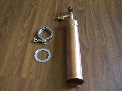 Beer Keg Kit Copper Moonshine Still Head 1 Ft Column 2  X 1/2 Tri Clamp W/union • $84.99