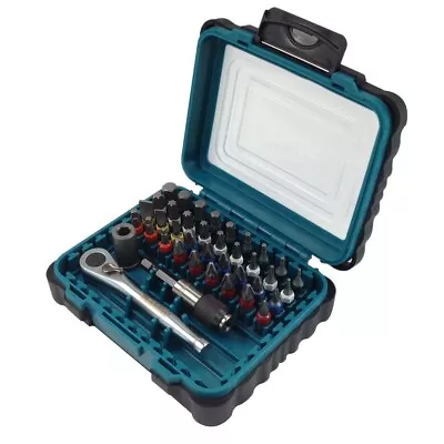 £21.95 • Buy Makita 39 Piece Ratchet Screwdriver & Bit Set P-79158 