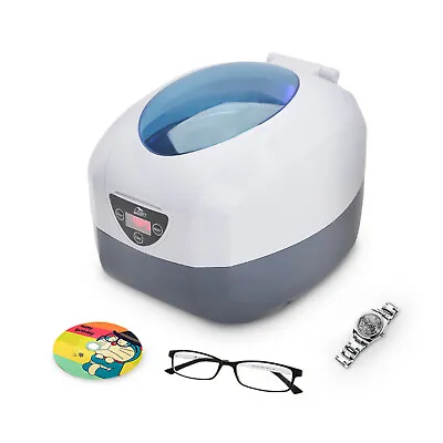 Uten 750ml Ultrasound Cleaner Professional Sonic Jewelry Cleaner Timer Heater • $36.99