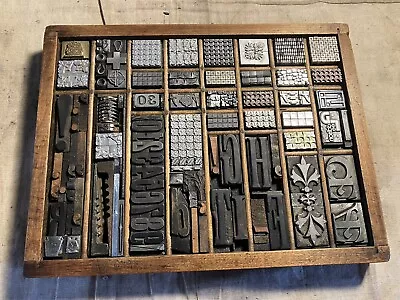 Stunning Letterpress Print Artwork Printing Type Whopping 4.85kg • £145