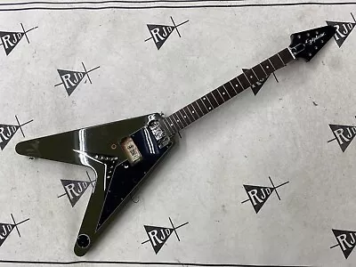 2023 Epiphone Flying V Guitar Husk Repaired Green • $300