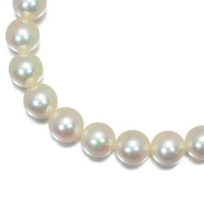 Auth MIKIMOTO Necklace Akoya Pearl 6.5-7.0mm   14K 585 White Gold • $1716.78