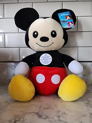 NWT 2023 Disney Mickey Mouse 14  Comfort  Weighted Plush Toy Ages 3+ • $18.99