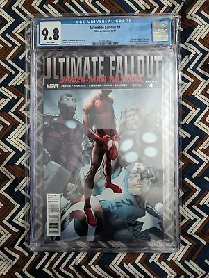 Ultimate Fallout #4 - 1st Print 1st Appearance Miles Morales - CGC 9.8 • £1200