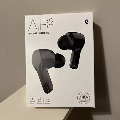 AIR 2 True Wireless Earbuds Black Color - Brand New Sealed • £14.99