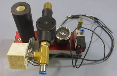 $149.99 • Buy PIAB M25B5-EN Vacuum Pump W/ PIAB 32.16.002 Muffler, Sunx DP-100, Humphrey V310