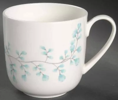 NEW Martha Stewart CollectIon MAIDENHAIR FERN Blue Floral Vine Mug Coffee Cup 16 • $29.99