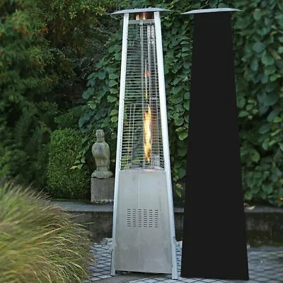 £21.99 • Buy Patio Heater Cover Outdoor Garden Pyramid Protector Waterproof Heavy Duty 84''