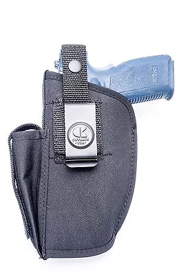 Nylon OWB Holster: S&W Sigma 9VE 40VE With Laser Most 5  Large Autos • $16.99