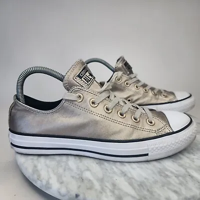 Converse Chuck Taylor All Star Gold Casual Low Top Shoes Womens Size 8 544925c • $34.99
