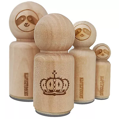 King Queen Royal Crown Rubber Stamp For Stamping Crafting Planners • $5.99