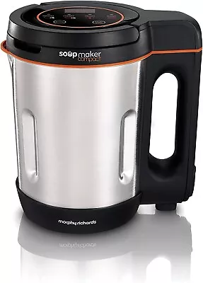 £39.99 • Buy Morphy Richards 501021 Compact Stainless Steel Soup Maker  1 Litre 900W