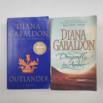 $25 • Buy Outlander, Dragonfly In Amber By Diana Gabaldon - Small PB - Outlander #1,2