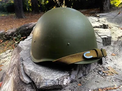 Original Steel Helmet SSh 40 WWII Russian Military Soviet Army Size 2 • $59.99