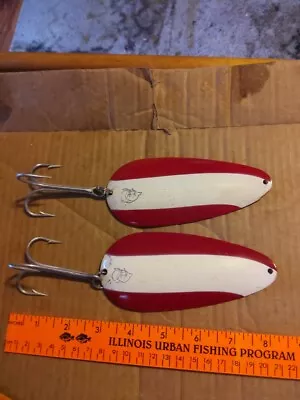  (2)  Lou J Eppinger Spoon 300 Series Husky Devle Musky Lures  • $25.60