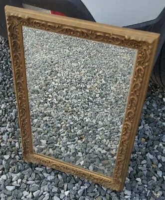 Vintage Bathroom Vanity Mirror Medicine Cabinet Gilded Ornate Frame Bathroom • $200