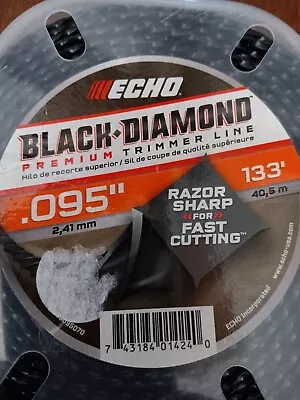 Echo Trimmer Line .095  133' Black Diamond New • $19.99