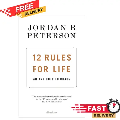$16.99 • Buy 12 Rules For Life By Jordan B. Peterson (2019) -  Paperback Book | Free Shipping