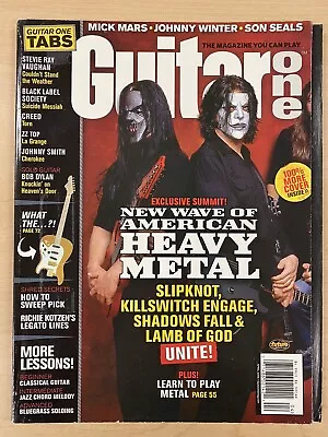 Guitar One Magazine April Slipknot Lamb Of God Mick Mars 2005 No CD • $10.99