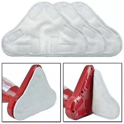 2PCS Pads Fit Thane H20 H2O H2OX5 Steam Mop Floor Replacement Microfibre Head • £5.99