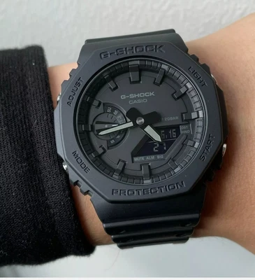 £72 • Buy Casio G-Shock, Casioak  Royal Oak , Carbon Core Guard, Triple Black, Men's Watch