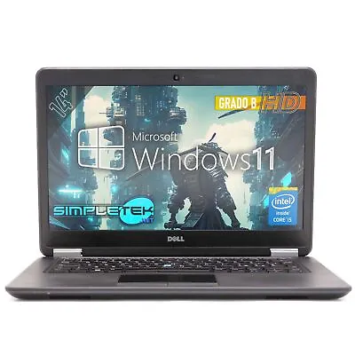 Notebook Dell E7450 14   I5 Win11 4gb 120gb Italian Computer Portable • $533.30