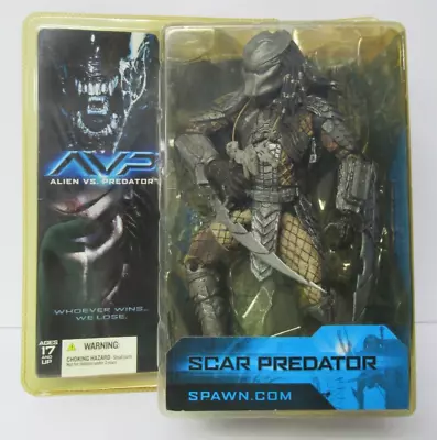 2004 McFarlane Toys  AVP Alien Vs. Predator Scar Predator Figure • $35.95