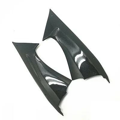 $37.74 • Buy For Yamaha YZF R6 2008-2016 Carbon Fibre Side Air Duct Cover Fairing Insert Part