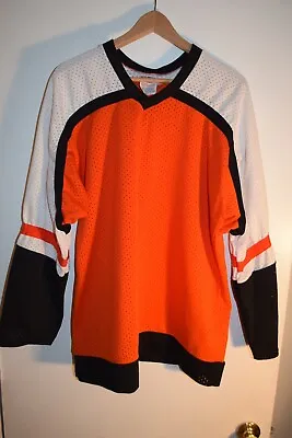 Philadelphia Flyers Blank Venus Brand Mesh Vtg Hockey Jersey • $8